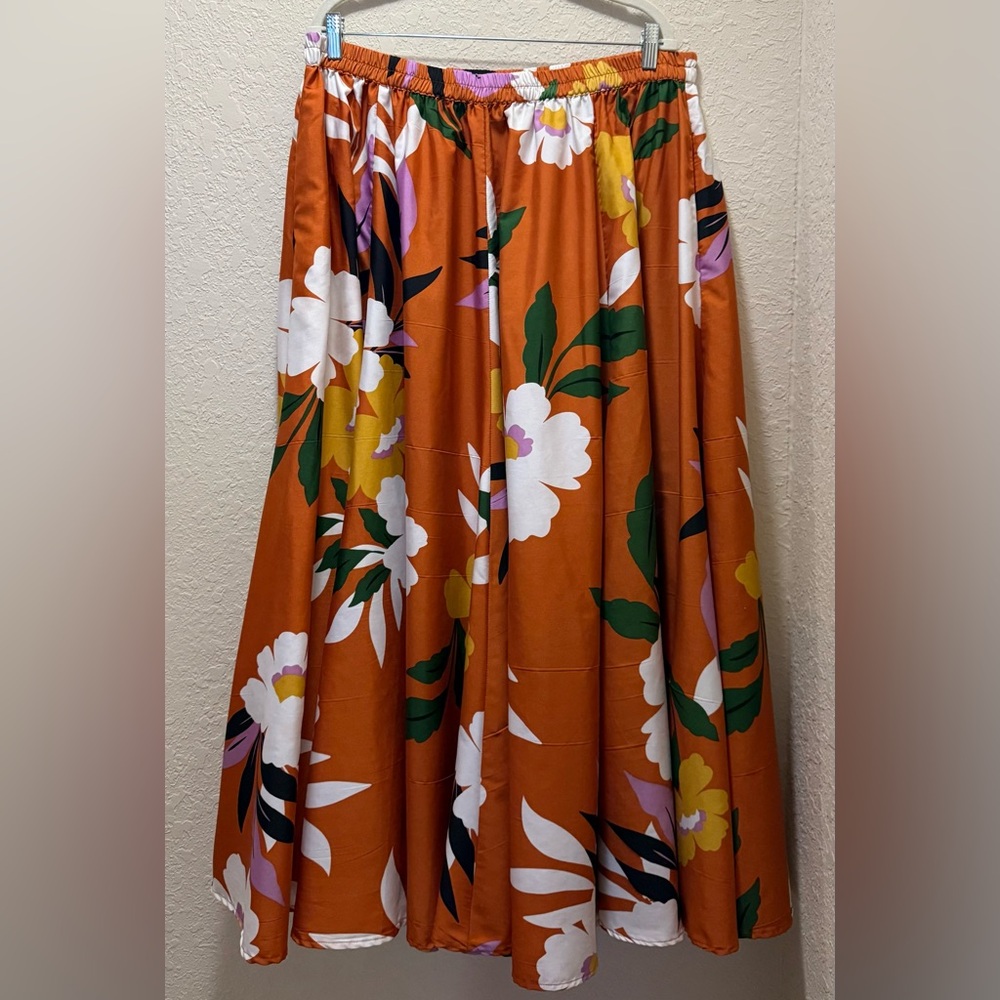 Flowy Floral Skirt